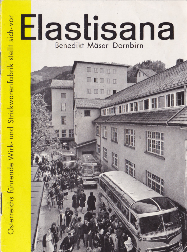 Anwerbebroschüre der Fa. Elastisana um 1960