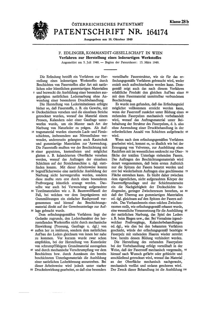 Aus Kunstleder wird Schallschutz