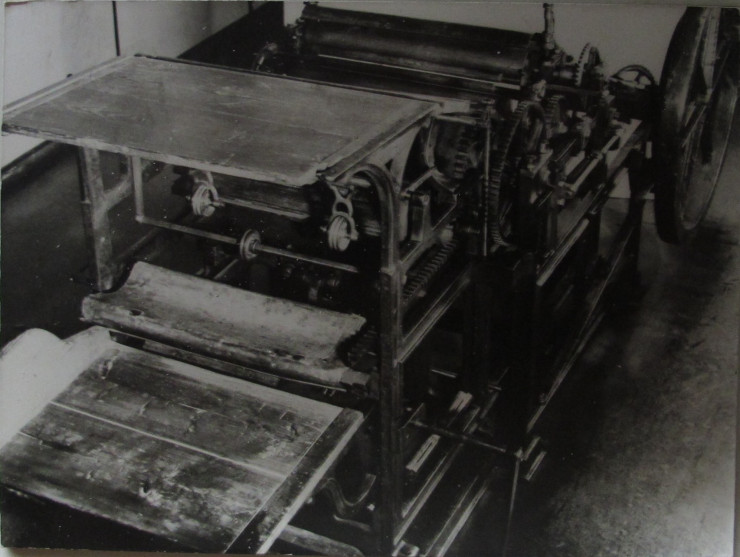 Buchdruckerschnellpresse Leo Müller