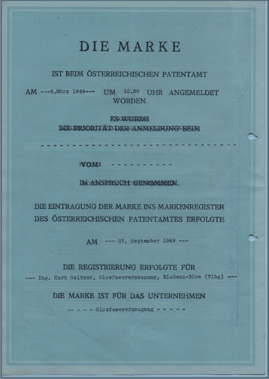 Glasfasererzeugung in Bürs