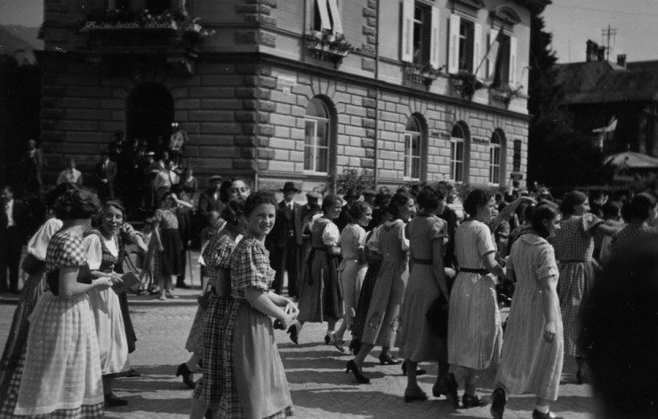 Hämmerlefest 1936 - Umzug in Dornbirn