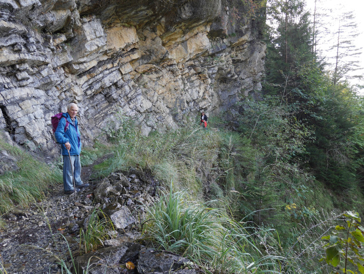 Historischer Masellaweg bei Dafins