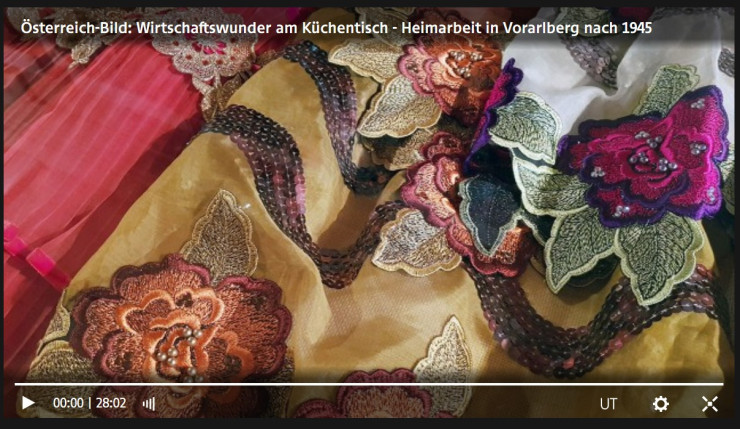 Österrreich-Bild über Heimarbeit in Vorarlberg