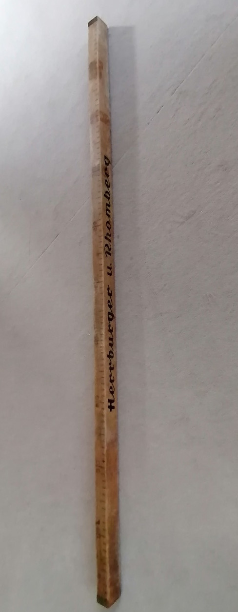 Stoff-Messstab von Herrburger & Rhomberg