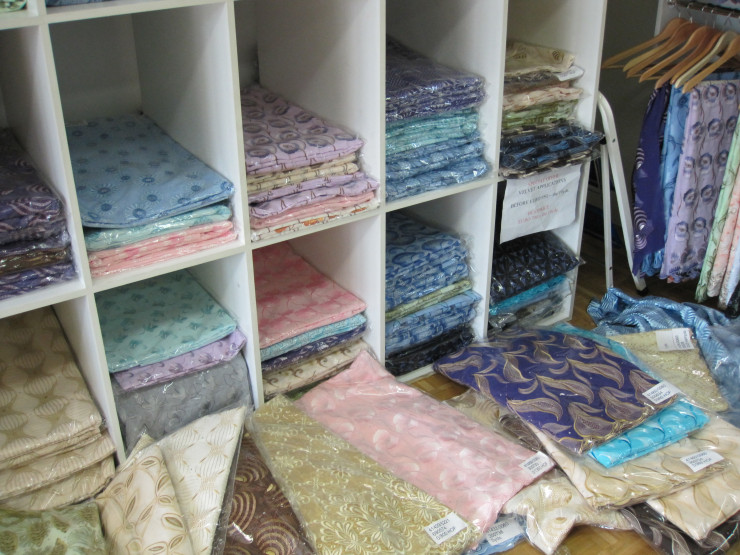 Verkaufsraum für African Lace