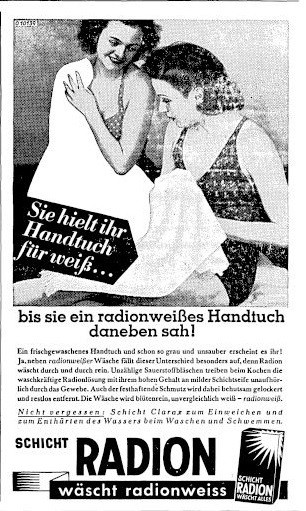 Waschmittelwerbung